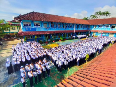 UPACARA BENDERA PERTAMA SEMESTER GENAP TAHUN 2023