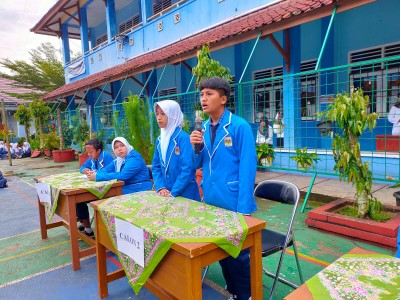 PEMILIHAN CALON KETUA DAN WAKIL KETUA OSIS SMPN 1 KAWALI