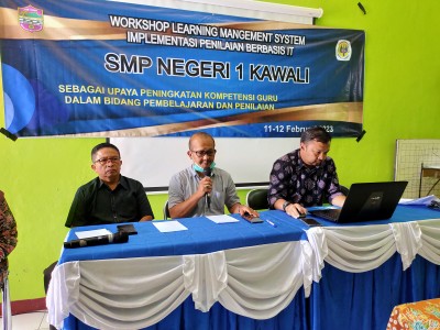 WORKSHOP LEARNING MANAGEMENT SYSTEM IMPLEMENTASI PENILAIAN BERBASIS IT 
