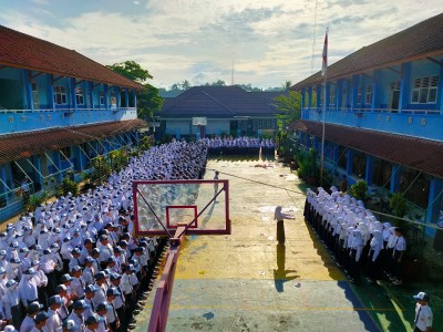 UPACARA BENDERA PERTAMA SEMESTER GENAP TAHUN 2023