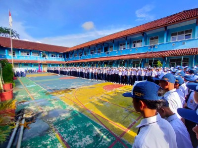 UPACARA BENDERA PERTAMA SEMESTER GENAP TAHUN 2023