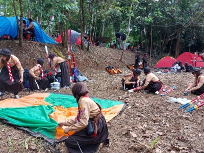 REGU LILI D.2.4 GUDEP 13.068 LT III GERAKAN PRAMUKA KWARTIR CABANG CIAMIS