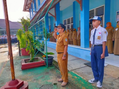 UPACARA BENDERA PERTAMA SEMESTER GENAP TAHUN 2023