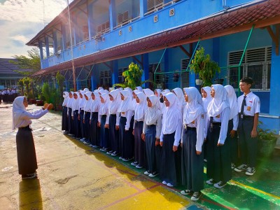 UPACARA BENDERA PERTAMA SEMESTER GENAP TAHUN 2023