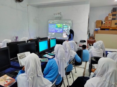 Kegiatan Pembelajaran Menggunakan Multimedia ANYBOARD 