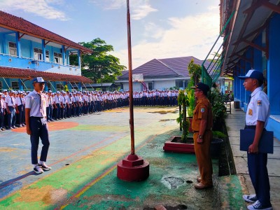 UPACARA BENDERA PERTAMA SEMESTER GENAP TAHUN 2023