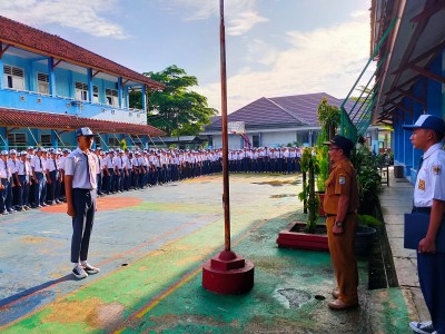 UPACARA BENDERA PERTAMA SEMESTER GENAP TAHUN 2023