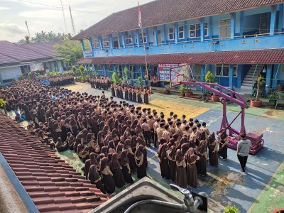 PELEPASAN REGU LILI D.2.4 GUDEP 13.068 UNTUK MENGIKUTI LT III GERAKAN PRAMUKA KWARTIR CABANG CIAMIS