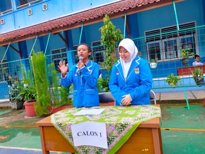 PEMILIHAN CALON KETUA DAN WAKIL KETUA OSIS SMPN 1 KAWALI